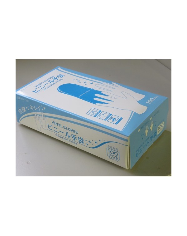 ビニール手袋(プラスチック手袋） 業務用パック |BAN-YUオンラインショップ サイズ (ラテックス手袋) M